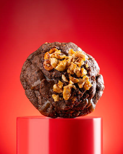 Candied Hazelnut Brownie Chonker