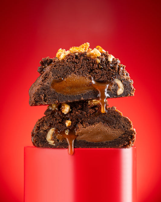 Candied Hazelnut Brownie Chonker